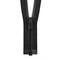 YKK 36&#x22; Black #5 Plastic Vislon Open End Zipper